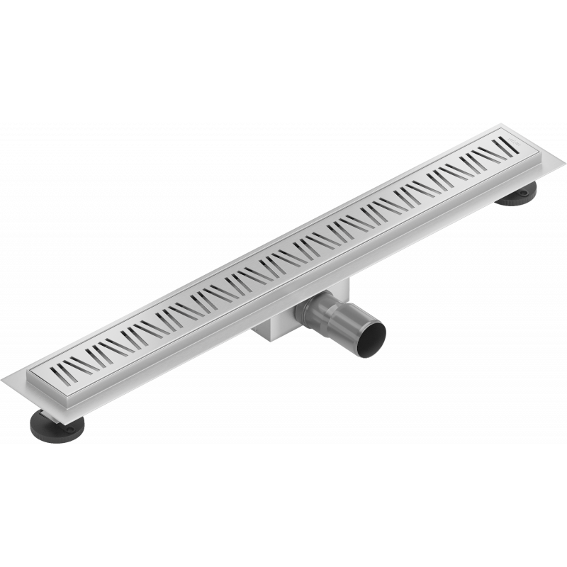 Mexen Flat M22 Linienentwässerung 50 cm, Inox - 1029050-15