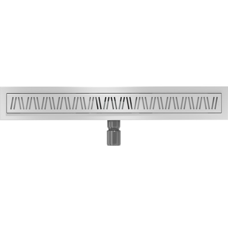 Mexen Flat M22 Linienentwässerung 50 cm, Inox - 1029050-15