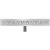 Mexen Flat M22 Linienentwässerung 50 cm, Inox - 1029050-15