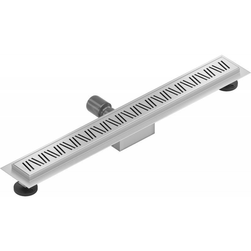 Mexen Flat M22 Linienentwässerung 70 cm, Inox - 1029070-15