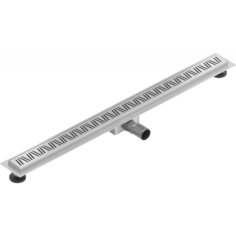 Mexen Flat M22 Linienablauf 80 cm, Inox - 1029080-15