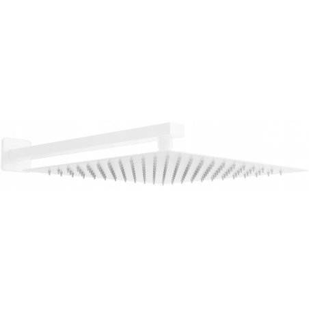 Mexen Slim Regenbrause 30 x 30 cm mit Duscharm, weiß - 79130112-20