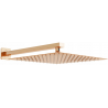 Mexen Slim Regenduschkopf 30 x 30 cm mit Duscharm, Roségold - 79130112-60