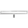 Mexen Flat MGW Linienablauf 70 cm, Weißglas - 1027070-15