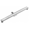 Mexen Flat MGW Linienentwässerung 80 cm, weißes Glas - 1027080-15