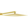 Mexen Slim Regendusche 25 x 25 cm mit Duscharm, Gold - 79125112-50