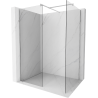 Mexen Kioto Duschwand Walk-in 80 x 80 cm, transparent, Chrom - 800-080-202-01-00-080