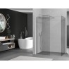 Mexen Kioto Duschwand Walk-in 100 x 100 cm, transparent, chrom - 800-100-202-01-00-100
