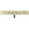Mexen Flat M01 Linearer Ablauf 70 cm, Gold - 1520070-15