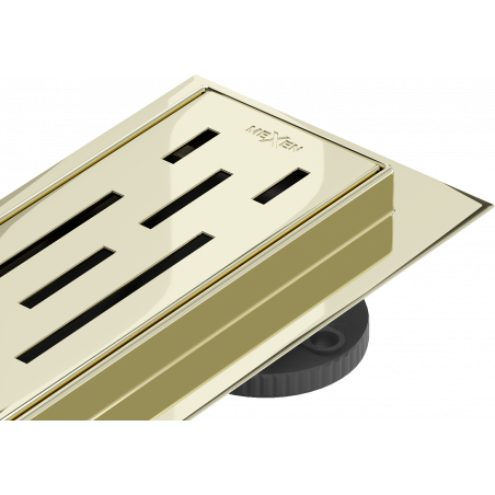 Mexen Flat M01 Linearer Ablauf 70 cm, Gold - 1520070-15