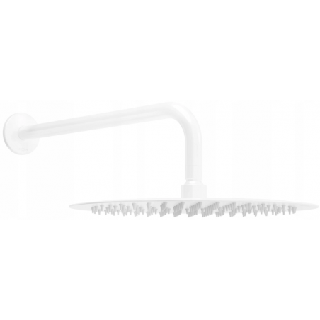 Mexen Slim Regenduschkopf 25 cm mit Duscharm, weiß - 79225211-20