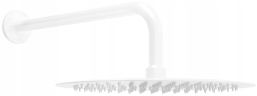 Mexen Slim Regenduschkopf 25 cm mit Duscharm, weiß - 79225211-20