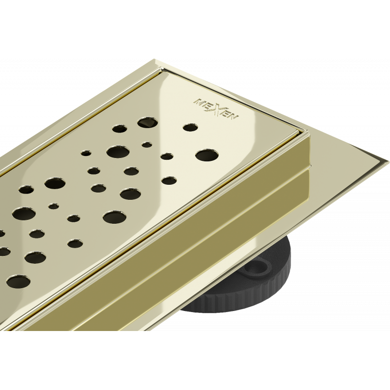Mexen Flat M12 Linienentwässerung 60 cm, gold - 1521060-15