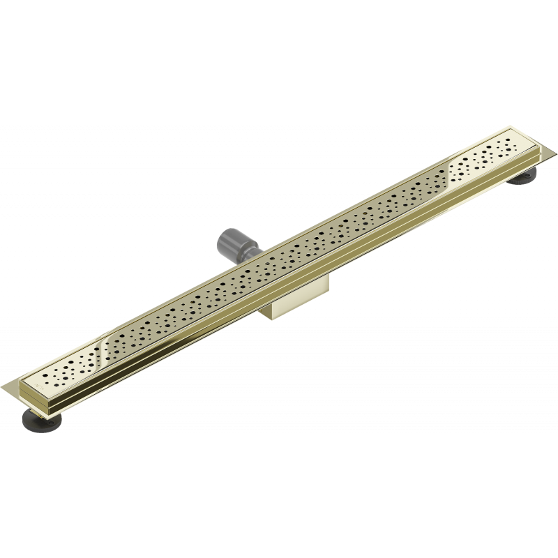 Mexen Flat M12 Linienentwässerung 90 cm, Gold - 1521090-15