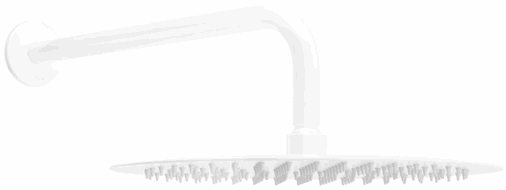 Mexen Slim Regendusche 30 cm mit Duscharm, weiß - 79230211-20