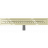 Mexen Flat M18 Linearablauf 50 cm, gold - 1523050-15
