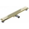 Mexen Flat M18 linienförmiger Ablauf 70 cm, gold - 1523070-15