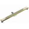 Mexen Flat M18 Linearablauf 80 cm, golden - 1523080-15