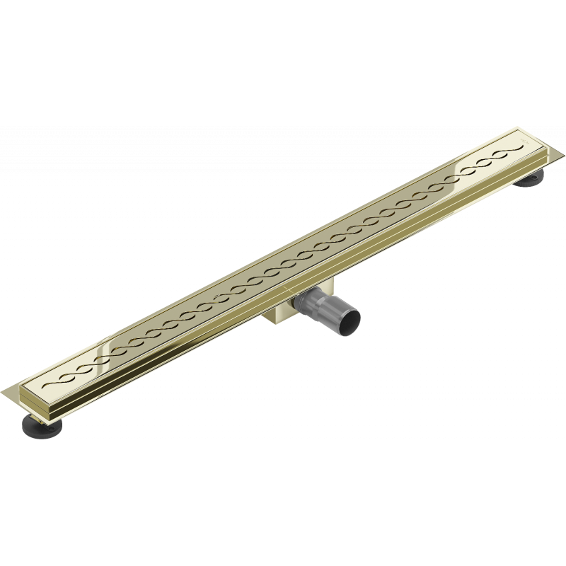 Mexen Flat M18 Linearablauf 80 cm, golden - 1523080-15