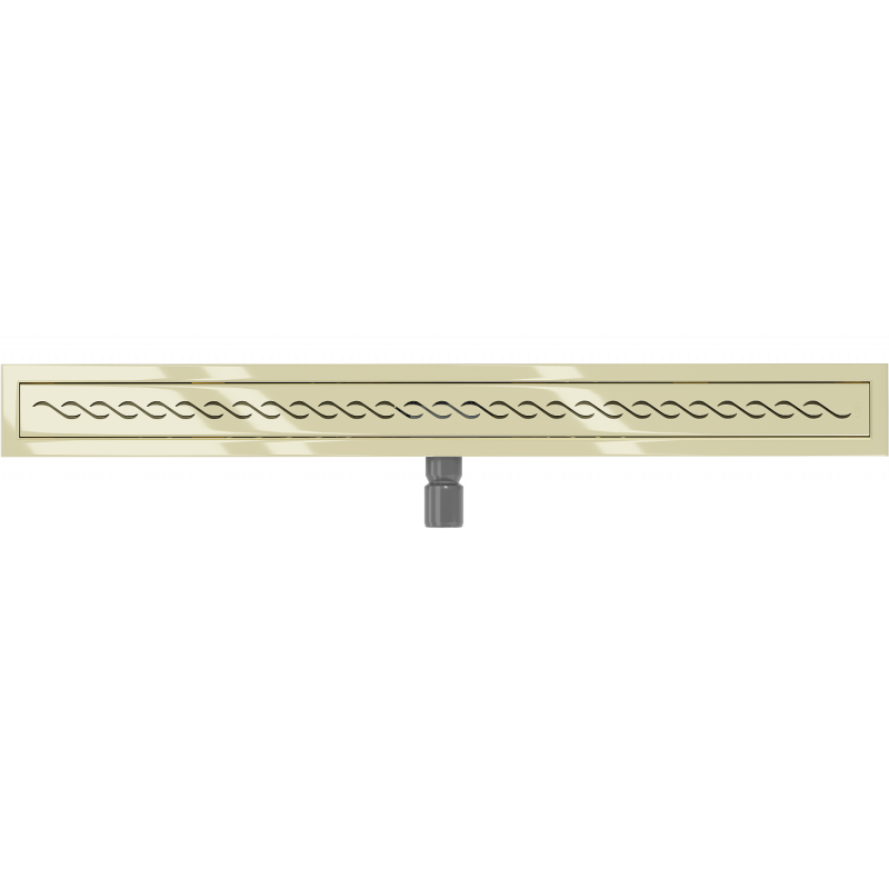 Mexen Flat M18 linearer Ablauf 100 cm, gold - 1523100-15
