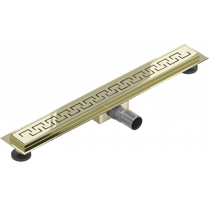 Mexen Flat M15 Linearablauf 50 cm, gold - 1524050-15