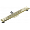 Mexen Flat M15 Linearablauf 50 cm, gold - 1524050-15