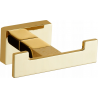 Mexen Arno doppelter Handtuchhalter, gold - 7020735-50