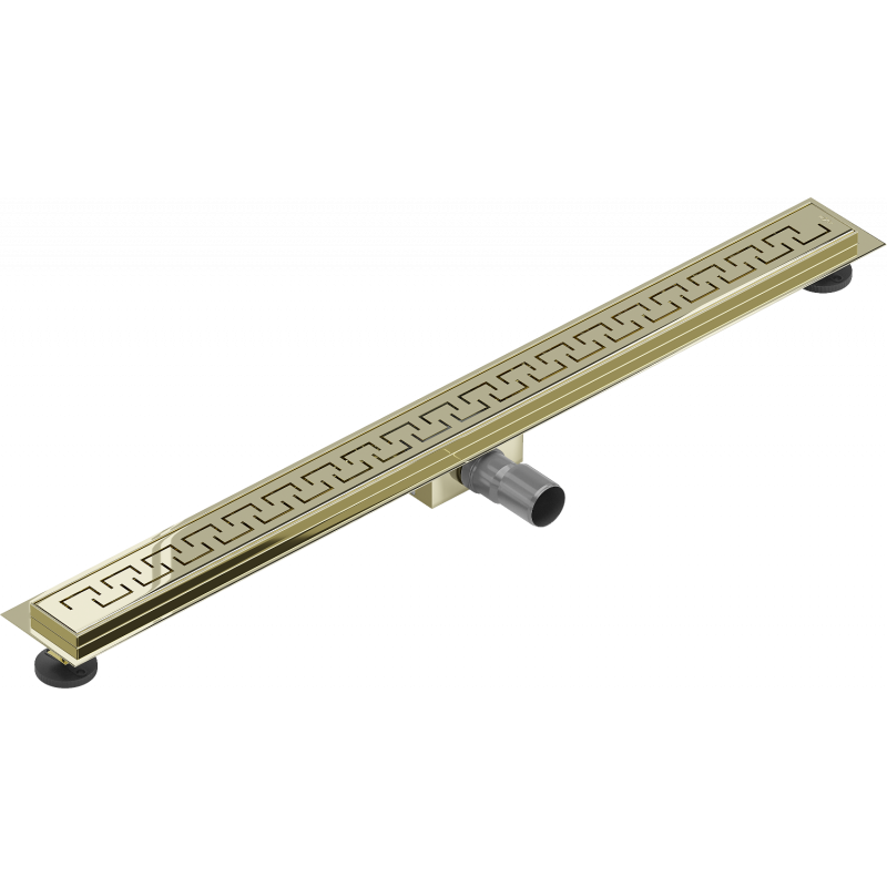Mexen Flat M15 linearer Ablauf 90 cm, gold - 1524090-15