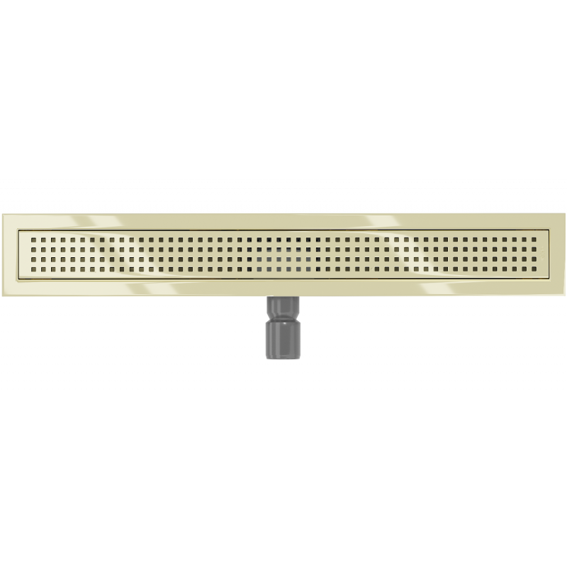 Mexen Flat M08 lineare Duschrinne 60 cm, gold - 1525060-15