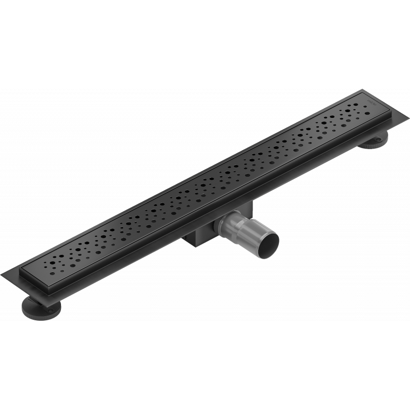 Mexen Flat M12 Linienablauf 60 cm, schwarz - 1721060-15