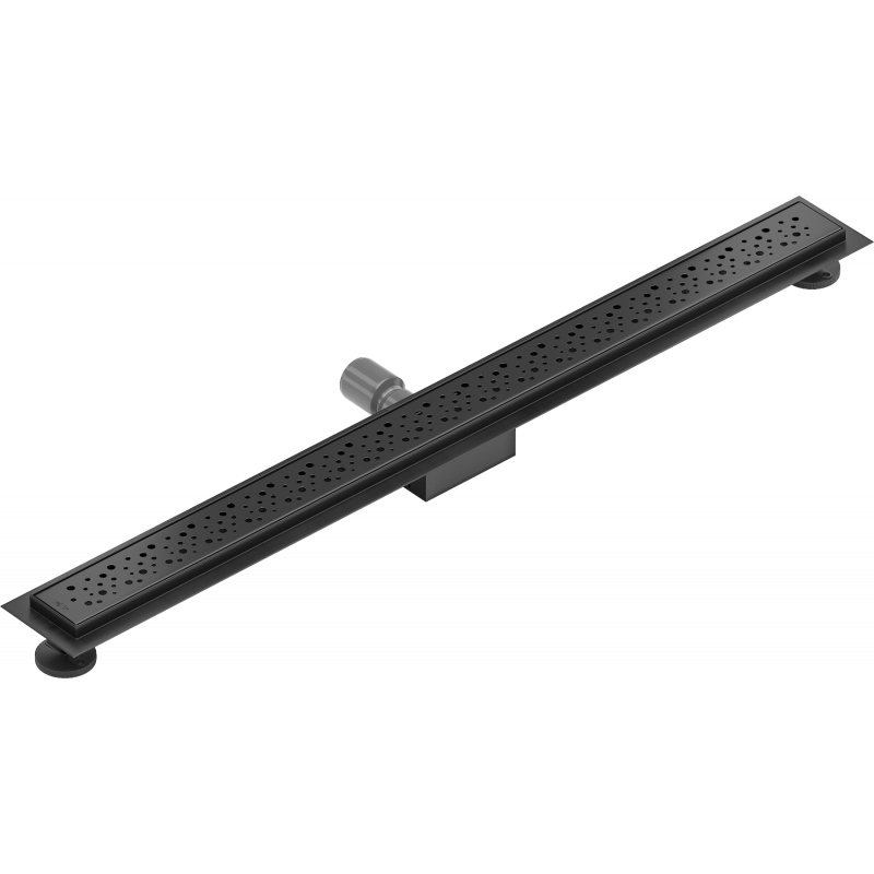Mexen Flat M12 Linienablauf 90 cm, schwarz - 1721090-15