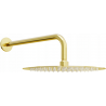 Mexen Slim Regenduschkopf 30 cm mit Duscharm, Gold - 79230211-50