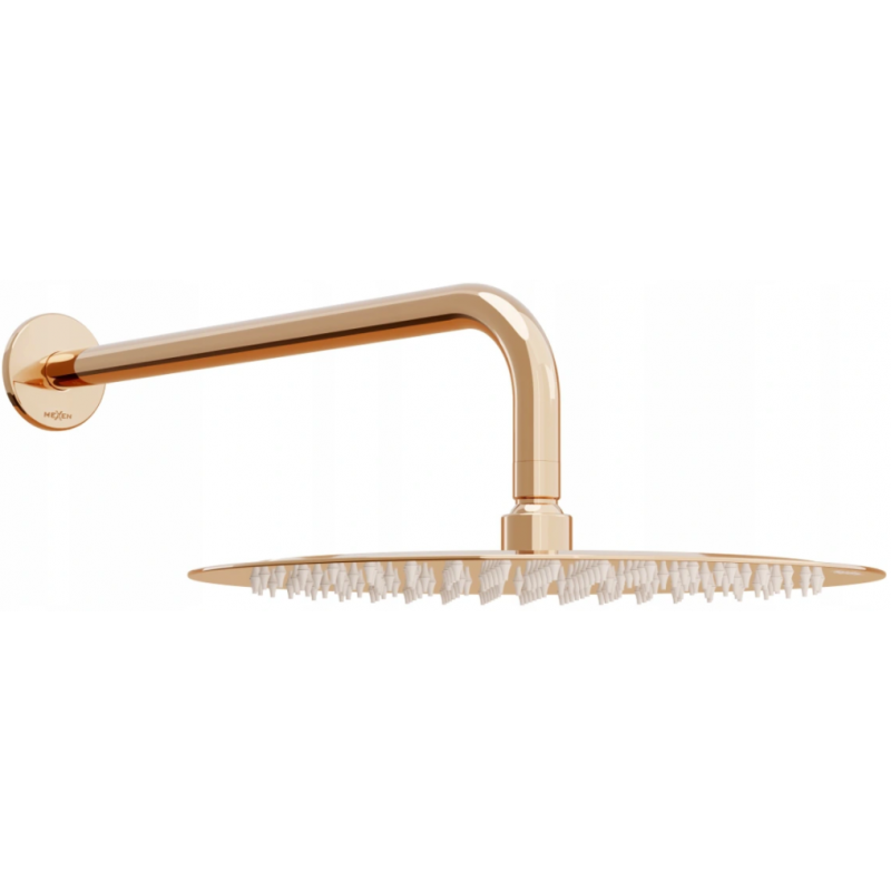 Mexen Slim Regendusche 30 cm mit Duscharm, Roségold - 79230211-60