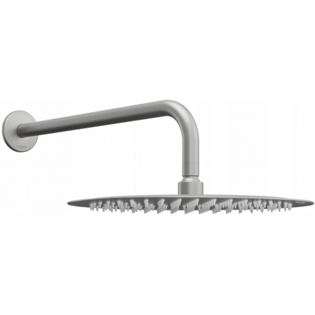 Mexen Slim 30 cm Duschkopf mit Brausearm, Graphit - 79230211-66