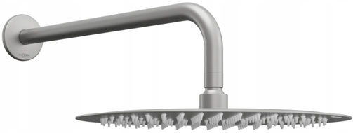 Mexen Slim 30 cm Duschkopf mit Brausearm, Graphit - 79230211-66