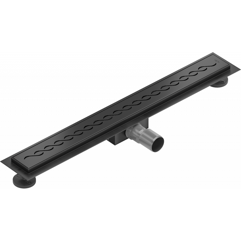 Mexen Flat M18 Duschrinne 70 cm, schwarz - 1723070-15