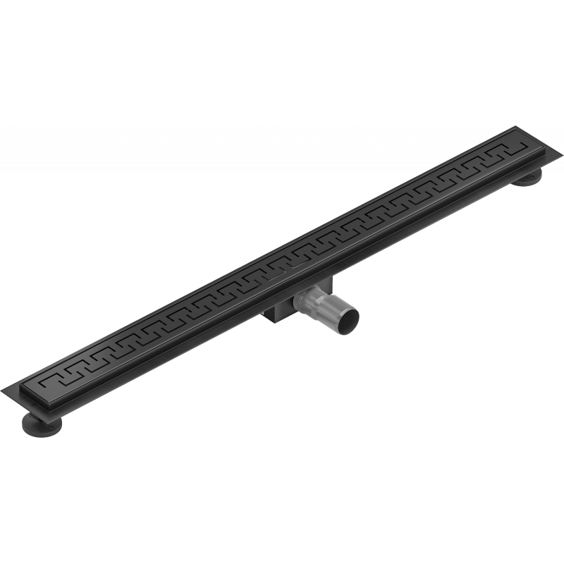 Mexen Flat M15 Linienablauf 100 cm, schwarz - 1724100-15