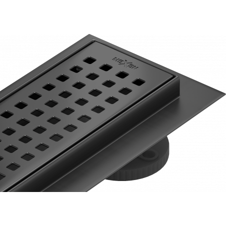 Mexen Flat M08 Lineare Duschrinne 100 cm, schwarz - 1725100-15