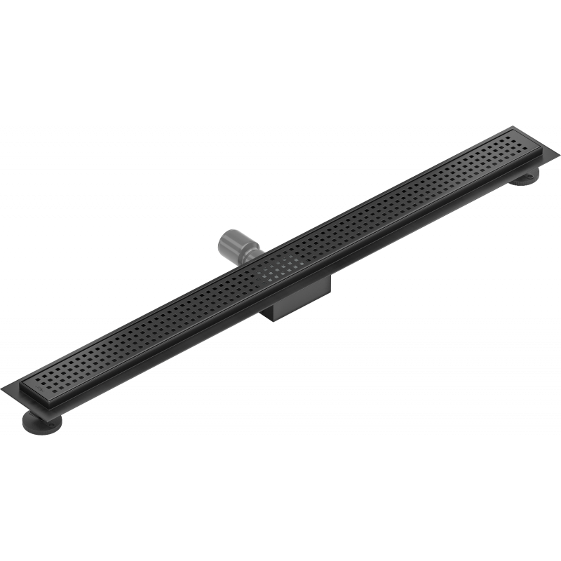 Mexen Flat M08 Lineare Duschrinne 100 cm, schwarz - 1725100-15