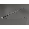 Mexen Kioto-R Runde Walk-in-Duschwand 110 x 200 cm, transparent 8 mm, Gun Metal - 800-110-101-95-06