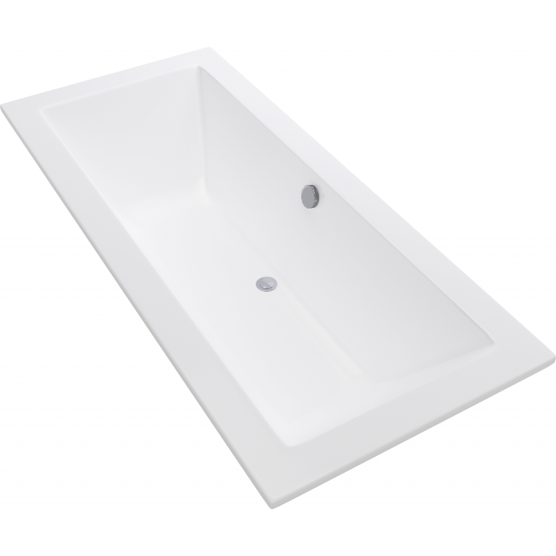 Mexen Cube rechteckige Wanne 180 x 80 cm, weiß - 55051808000