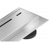 Mexen Flat 360° M03 drehbarer Linienablauf 80 cm, Inox - 1022080-40