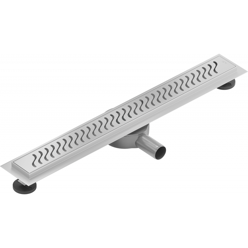 Mexen Flat 360° M09 Rotationslinienablauf 60 cm, Inox - 1028060-40