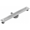 Mexen Flat 360° M09 drehbarer Linienablauf 70 cm, Inox - 1028070-40