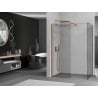 Mexen Kioto Duschwand Walk-in 170 x 110 cm, transparent, Roségold - 800-170-202-60-00-110