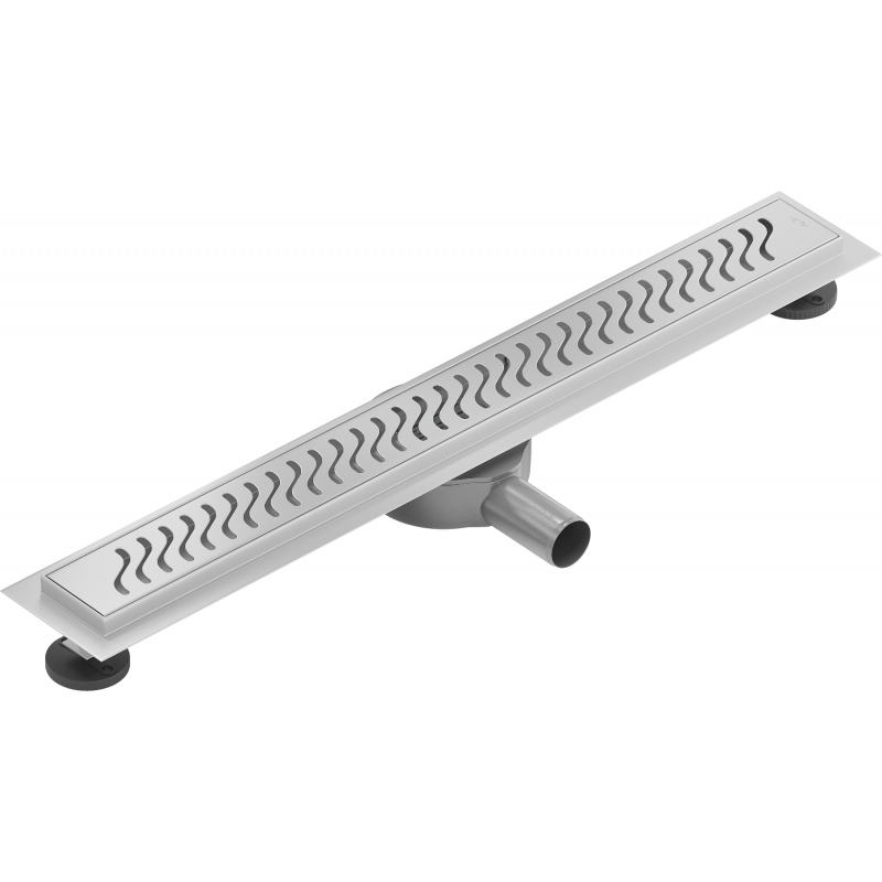 Mexen Flat 360° M09 drehbarer Linienablauf 70 cm, Inox - 1028070-40