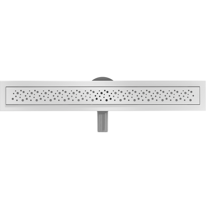 Mexen Flat 360° M12 drehbarer Linienablauf 50 cm, Inox - 1021050-40
