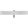 Mexen Flat 360° M12 drehbarer Linienablauf 50 cm, Inox - 1021050-40