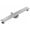 Mexen Flat 360° M12 lineare drehbare Ablaufrinne 60 cm, Inox - 1021060-40