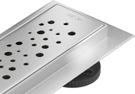 Mexen Flat 360° M12 Drehbarer Linearablauf 60 cm, Inox - 1021060-40